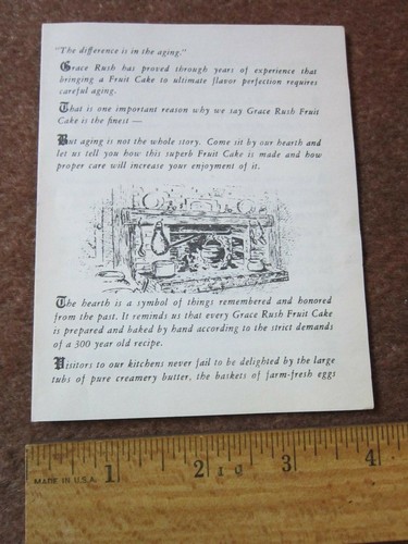 Fruit cake insert - insert, rush